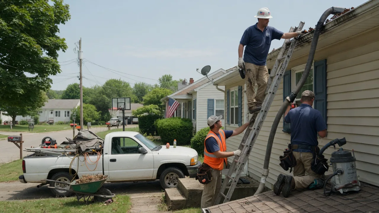 Gutter Installation in Hecker, IL near me
